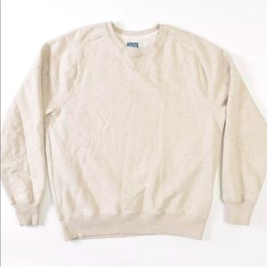 J Crew Vintage Fleece Mens Sweatshirt Large